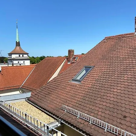 Daire Stadtpalais Bellevue-suite 3- Zimmer- Maisonettewohnung Mit Dachterrasse Maximal 4 Personen Bautzen