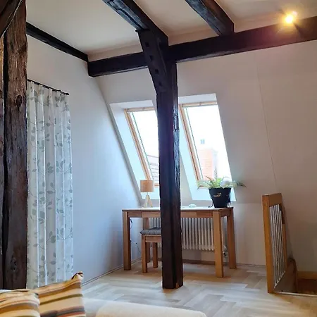Daire Stadtpalais Bellevue-suite 3- Zimmer- Maisonettewohnung Mit Dachterrasse Maximal 4 Personen *
