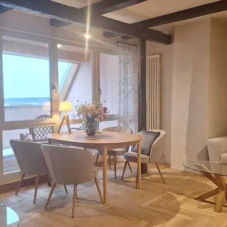 Daire Stadtpalais Bellevue-suite 3- Zimmer- Maisonettewohnung Mit Dachterrasse Maximal 4 Personen