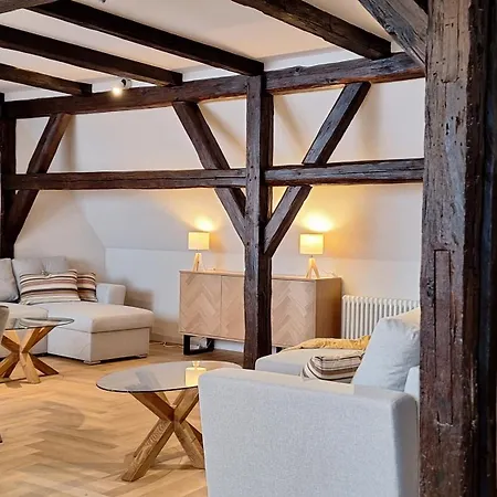 Daire Stadtpalais Bellevue-suite 3- Zimmer- Maisonettewohnung Mit Dachterrasse Maximal 4 Personen *