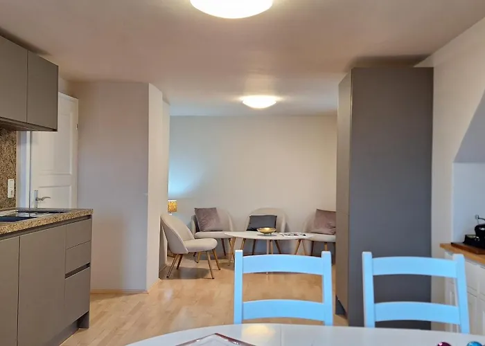 Apartment Stadtpalais Bellevue-suite 3- Zimmer- Maisonettewohnung Mit Dachterrasse Maximal 4 Personen *