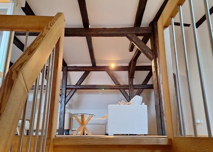 Stadtpalais Bellevue-suite 3- Zimmer- Maisonettewohnung Mit Dachterrasse Maximal 4 Personen Apartment