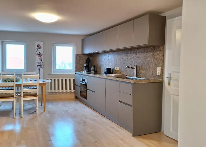 Stadtpalais Bellevue-suite 3- Zimmer- Maisonettewohnung Mit Dachterrasse Maximal 4 Personen Apartment *
