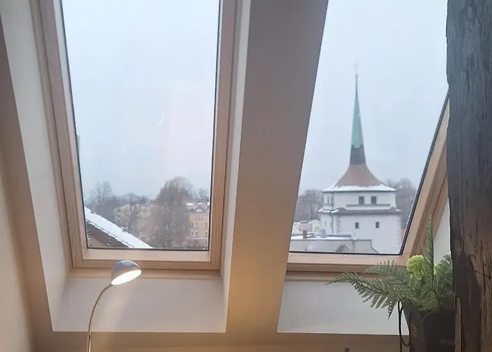 Stadtpalais Bellevue-suite 3- Zimmer- Maisonettewohnung Mit Dachterrasse Maximal 4 Personen Apartment *