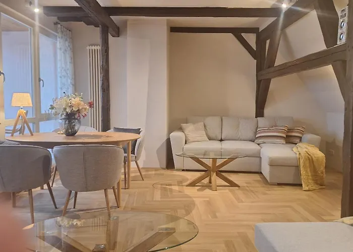 Apartment Stadtpalais Bellevue-suite 3- Zimmer- Maisonettewohnung Mit Dachterrasse Maximal 4 Personen *