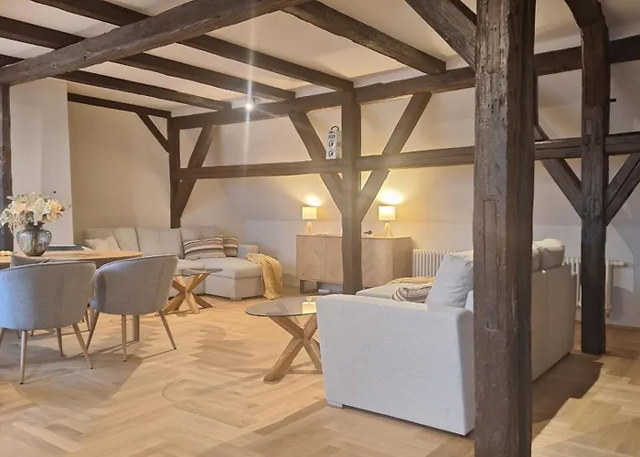 Stadtpalais Bellevue-suite 3- Zimmer- Maisonettewohnung Mit Dachterrasse Maximal 4 Personen