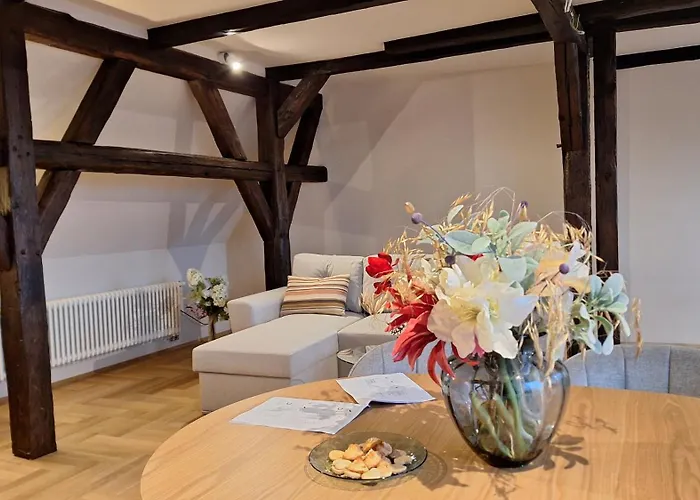 Stadtpalais Bellevue-suite 3- Zimmer- Maisonettewohnung Mit Dachterrasse Maximal 4 Personen Bautzen